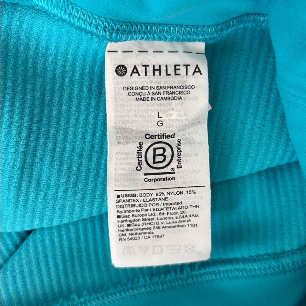 ATHLETA 🩵 Elation Ribbed Tight - Picture 6 of 8